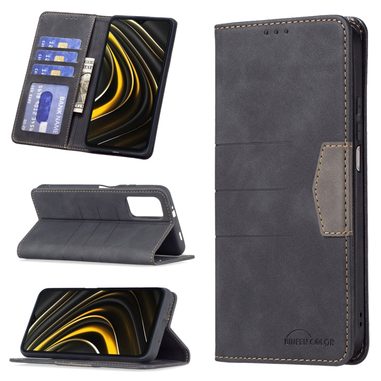 Magnetic Splicing Leather Phone Case, For Google Pixel 6 Pro, For Google Pixel 6, For Xiaomi Redmi 9A, For Xiaomi Redmi 9C, For Xiaomi Redmi 9, For Xiaomi Redmi 10, For Xiaomi Redmi Note 9 / 10X 4G, For Xiaomi Redmi Note 11 5G                          ...