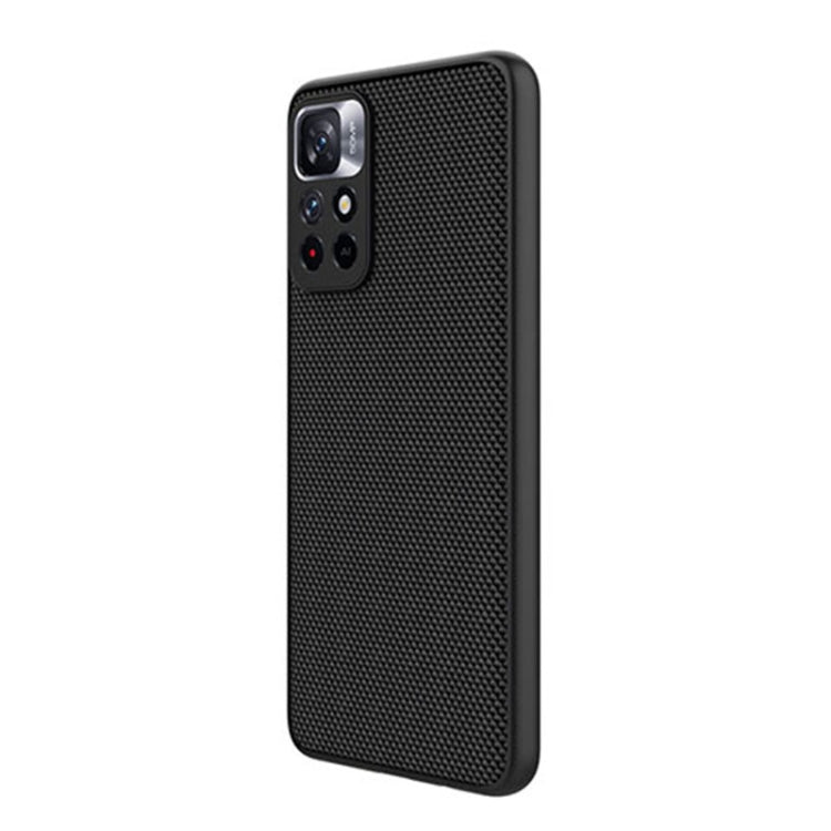 NILLKIN 3D Textured Nylon Fiber TPU Phone Case, For Xiaomi Redmi Note 11 / Poco M4 Pro 5G