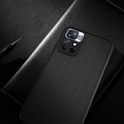 NILLKIN 3D Textured Nylon Fiber TPU Phone Case, For Xiaomi Redmi Note 11 / Poco M4 Pro 5G