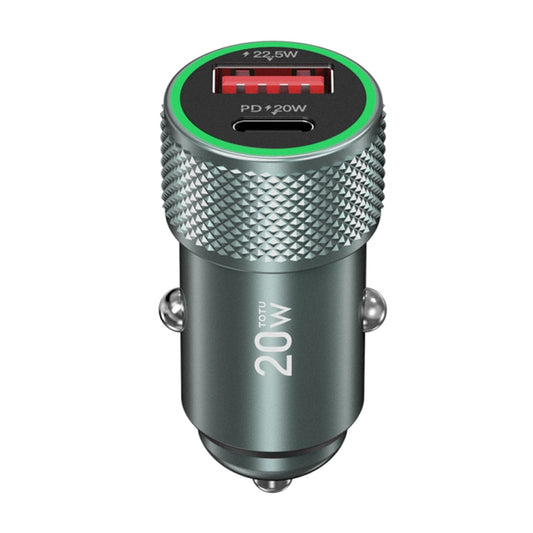 Chargeur de voiture à charge rapide TOTUDESIGN DCCPD-10 série Blade 20W