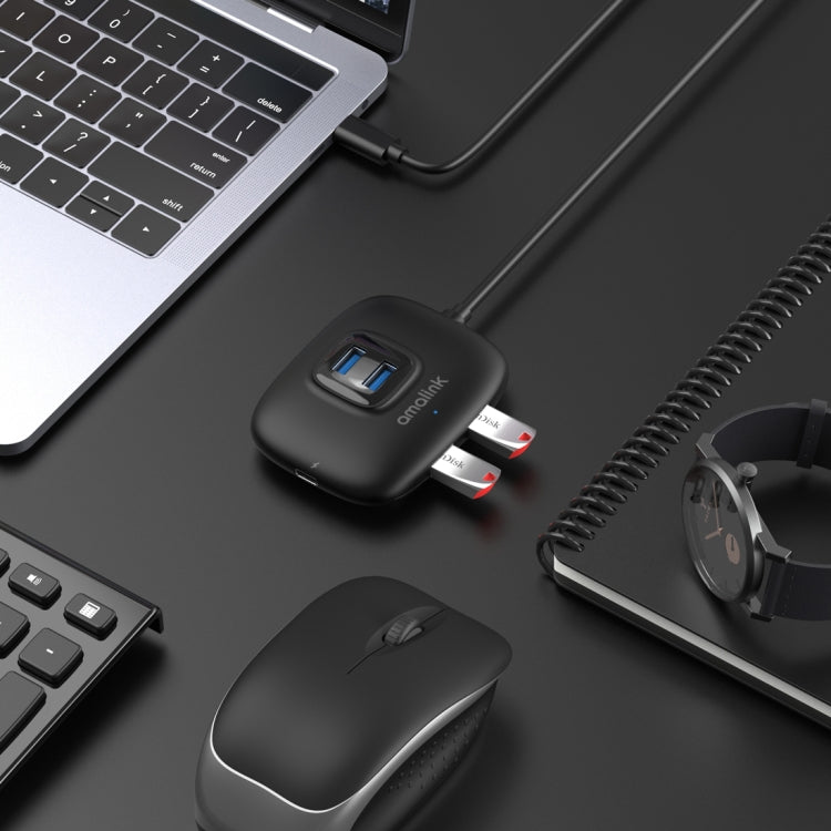 amalink UC310 Type-C / USB-C to 4 Ports USB Multi-function HUB, UC310
