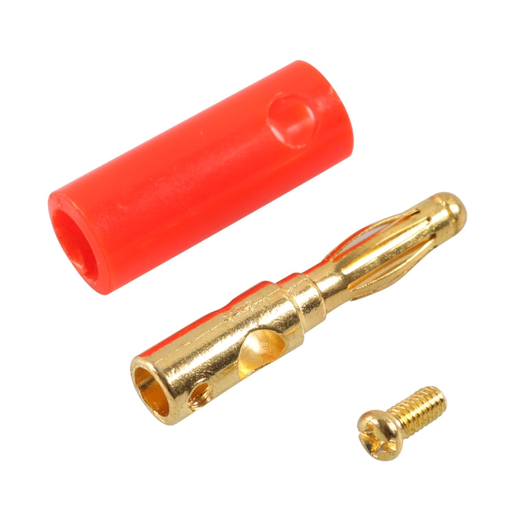 Car Red and Black Cover Gold-plated 4mm Banana Head Audio Plug, A6545 10 in 1, A6546 20 in 1, A6549 40 in 1