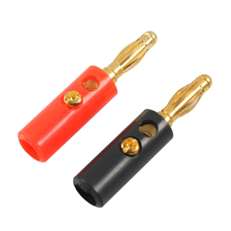 Car Red and Black Cover Gold-plated 4mm Banana Head Audio Plug, A6545 10 in 1, A6546 20 in 1, A6549 40 in 1