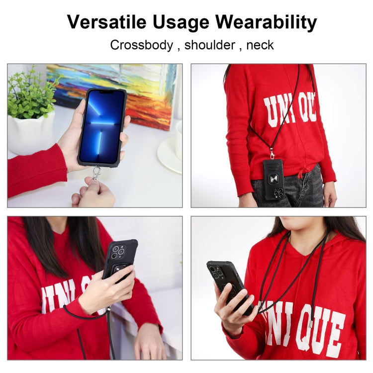 Aluminum Alloy + TPU Phone Case with Lanyard, For LG K51/ K31 / Aristro5, For Xiaomi Mi 10T Lite / Redmi Note 9 Pro 5G, For Xiaomi Mi 10T Pro 5G / 10T 5G, For Xiaomi Mi 11, For Xiaomi Mi 11i 5G / Mi 11X / Poco F3, For Motorola Moto G 5G / One 5G Ace   ...