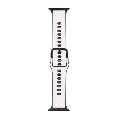 Litchi TPU Watchband For Apple Watch Series, 7 41mm / 6&SE&5&4 40mm / 3&2&1 38mm, 7 45mm / 6&SE&5&4 44mm / 3&2&1 42mm