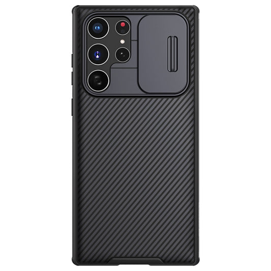 NILLKIN Black Mirror Pro Series Camshield Phone Case, For Samsung Galaxy S22 Ultra 5G, For Samsung Galaxy S22+ 5G
