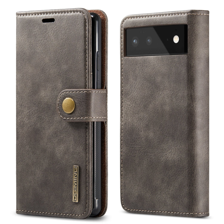 DG.MING Crazy Horse Texture Detachable Magnetic Leather Phone Case, For Samsung Galaxy S22 5G, For Samsung Galaxy S22+ 5G, For Samsung Galaxy S22 Ultra 5G, For Samsung Galaxy A13 5G, For OnePlus 9RT 5G, For Google Pixel 5a 5G, For Google Pixel 6       ...