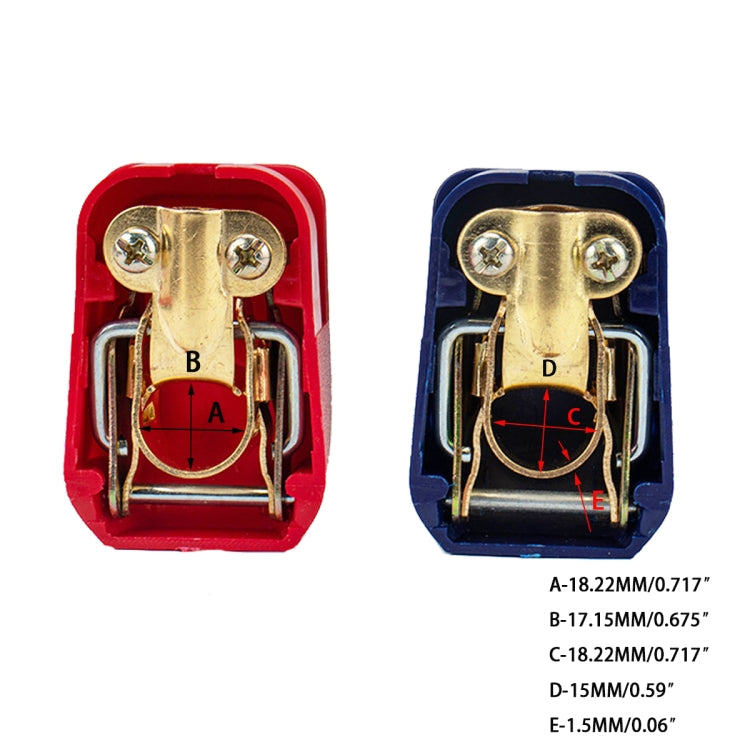 1 Pair Car Quick-pull Battery Terminal Connectors, A2897
