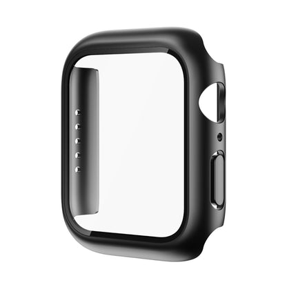 ROCK Étui 2-en-1 cadre PC + protecteur d'écran en verre trempé, pour Apple Watch Series 9 / 8 / 7 41mm, pour Apple Watch Series 9 / 8 / 7 45mm