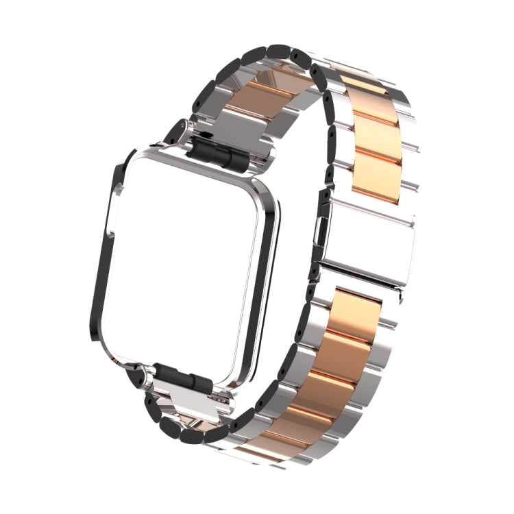 Three-Bead Metal Watchband, For Xiaomi Mi Watch Lite / Redmi Watch, For Xiaomi Redmi Watch 2