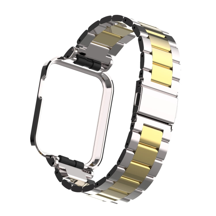 Three-Bead Metal Watchband, For Xiaomi Mi Watch Lite / Redmi Watch, For Xiaomi Redmi Watch 2