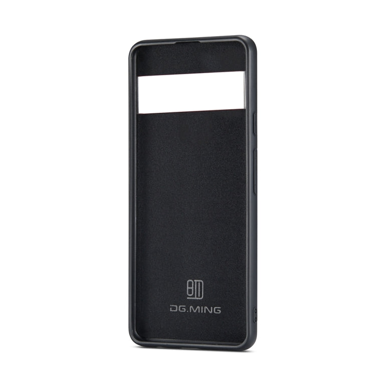 DG.MING M1 Series 3-Fold Multi Card Wallet + Magnetic Back Cover Case, For Google Pixel 5a 5G, For Google Pixel 6 Pro, For OnePlus 9RT 5G