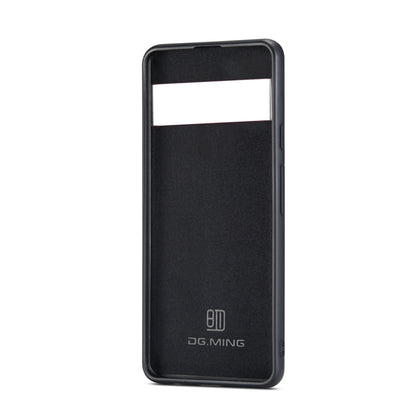 DG.MING M2 Series 3-Fold Multi Card Bag + Magnetic Back Cover Case, For Google Pixel 5a 5G, For Google Pixel 6 Pro, For OnePlus 9RT 5G