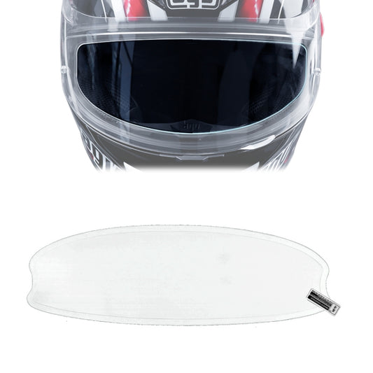 Film de lentille de casque anti-buée en PC, 26,5 x 8,5 cm, 26,5 x 8,0 cm, 25,0 x 9,0 cm