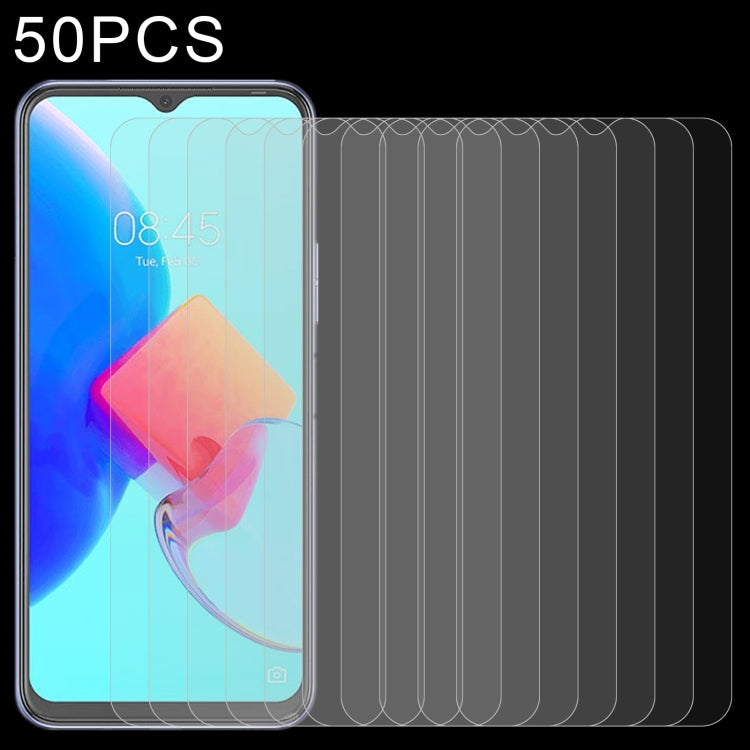 50 PCS 0.26mm 9H 2.5D Tempered Glass Film, For Infinix Note 11 (50 PCS), For Tecno Pova Neo (50 PCS), For Infinix Zero X Neo (50 PCS), For Tecno POP 5 LTE (50 PCS), For Infinix Zero X (50 PCS), For Tecno Spark 8P (50 PCS), For Infinix Zero X Pro (50 PC...