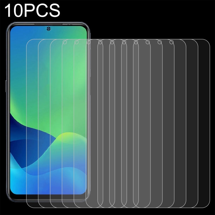 10 PCS 0.26mm 9H 2.5D Tempered Glass Film, For CAT S62 Pro (10 PCS), For Tecno A11 (10 PCS), For Tecno A15 (10 PCS), For Tecno A32F (10 PCS), For Tecno Camon C8 (10 PCS), For Infinix HOT 10 Play G25 (10 PCS), For Umidigi A11S (10 PCS)                  ...