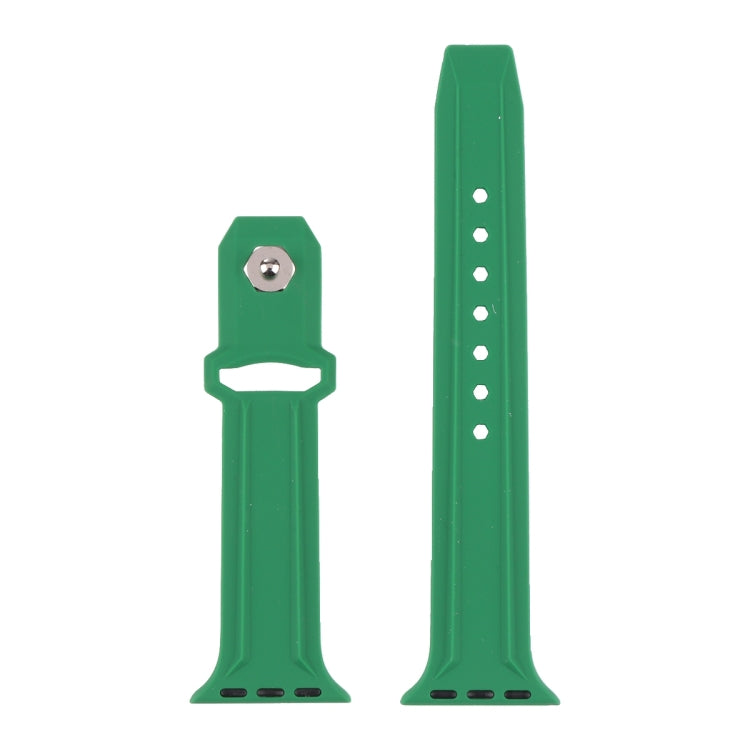 King Kong Silicone Watchband For Apple Watch Series, 7 41mm / 6&SE&5&4 40mm / 3&2&1 38mm, 7 45mm / 6&SE&5&4 44mm / 3&2&1 42mm
