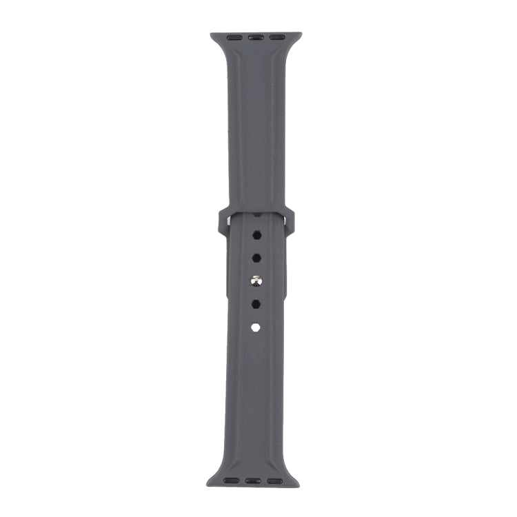 King Kong Silicone Watchband For Apple Watch Series, 7 41mm / 6&SE&5&4 40mm / 3&2&1 38mm, 7 45mm / 6&SE&5&4 44mm / 3&2&1 42mm