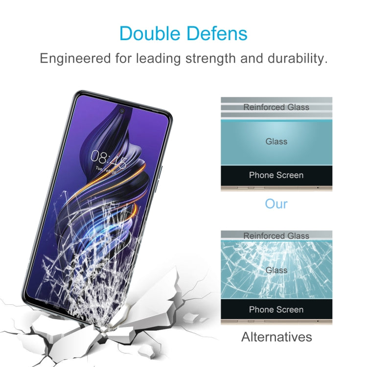50 PCS 0.26mm 9H 2.5D Tempered Glass Film, For Wiko T3 (50 PCS), For Tecno Pova 5G (50 PCS), For Ulefone Armor X10 (50 PCS)