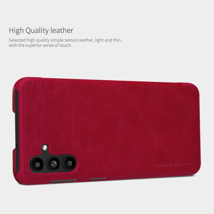 NILLKIN QIN Series Crazy Horse Texture Leather Phone Case, For Samsung Galaxy A13 5G