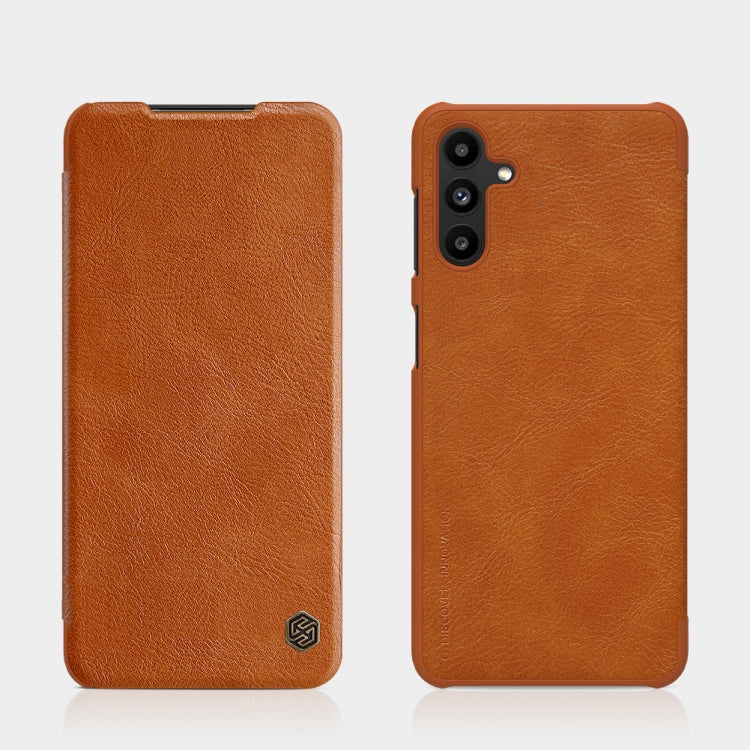 NILLKIN QIN Series Crazy Horse Texture Leather Phone Case, For Samsung Galaxy A13 5G