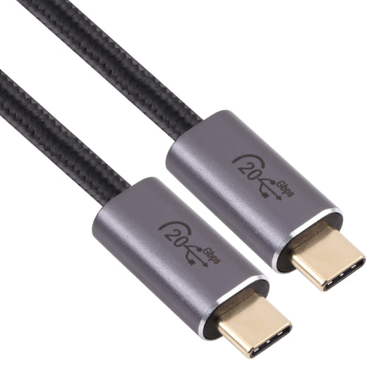 20Gbps USB 3.2 USB-C / Type-C Male to USB-C / Type-C Male Braided Data Cable, 0.5m, 1m, 1.5m, 2m, 3m