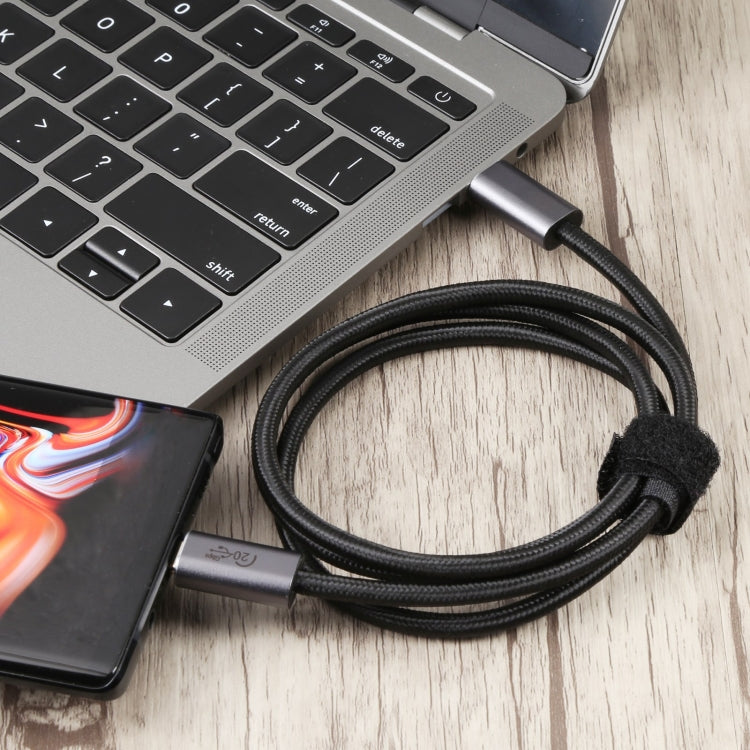 20Gbps USB 3.2 USB-C / Type-C Male to USB-C / Type-C Male Braided Data Cable, 0.5m, 1m, 1.5m, 2m, 3m