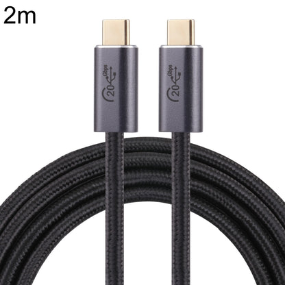 20Gbps USB 3.2 USB-C / Type-C Male to USB-C / Type-C Male Braided Data Cable, 0.5m, 1m, 1.5m, 2m, 3m