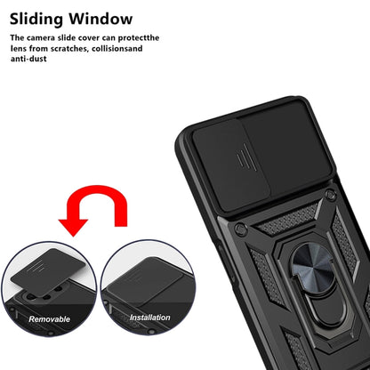 Sliding Camera Design TPU + PC Phone Case, For Samsung Galaxy A22 5G, For OPPO Realme 8 5G