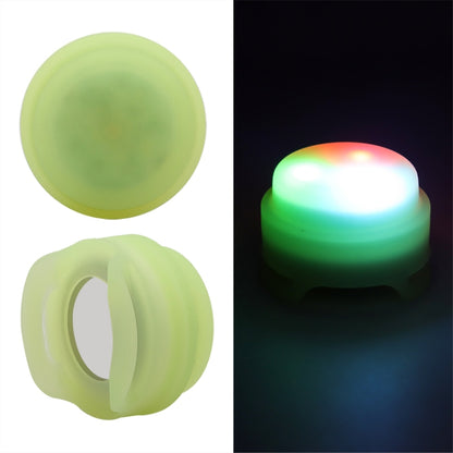Pet Collar Anti-Lost Location Tracker Silicone Protective Case with Light For AirTag 2nd Gen / AirTag 1st Gen