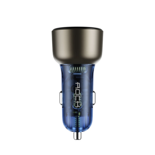 Chargeur de voiture ROCK H16 PD 72W double port Type-C / USB-C + USB, H16