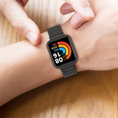 Three-bead Steel Watch Band for Xiaomi Redmi Watch 2 Lite International Version, For Xiaomi Redmi Watch 2 Lite International Version
