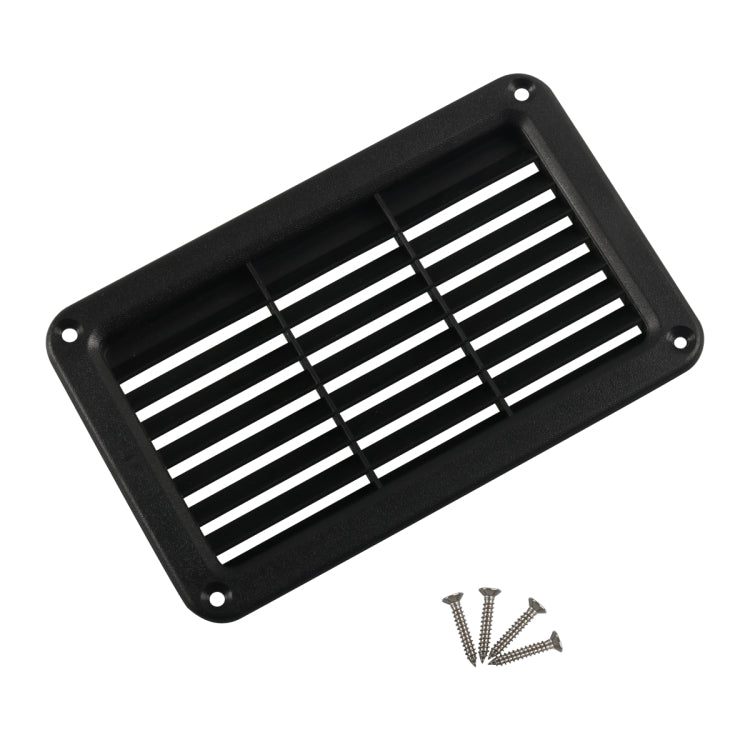 193x122mm RV / Bus Oblique Louver Outlet Panel with Screws, A6789