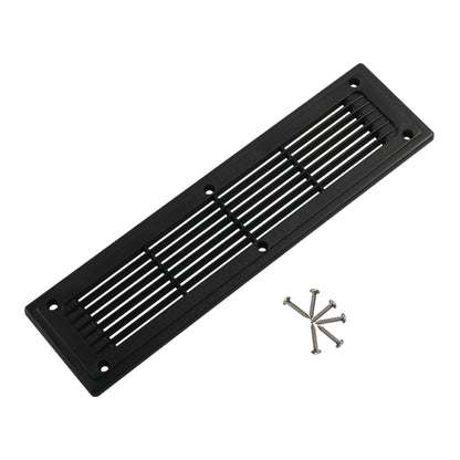 300x80mm RV / Bus Straight Louver Vent with Screws, A6793