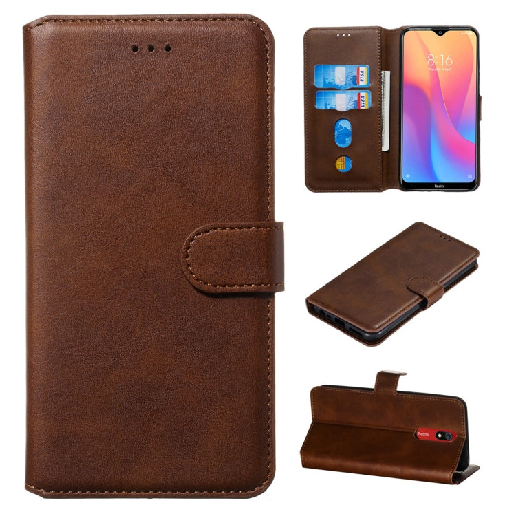Classic Calf Texture Horizontal Flip PU Leather Case, with Holder & Card Slots & Wallet, For Xiaomi Mi Note 10 / Note 10 Pro / CC9 Pro, For Xiaomi Redmi Note 8T, For Xiaomi Mi 9 Pro, For Xiaomi Redmi 8A / Redmi 8, For Vivo Y19 / U3                     ...