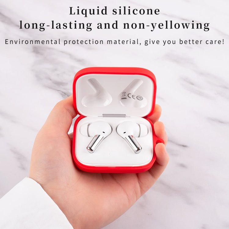 Silicone Earphone Protective Case with Hook, For OnePlus Buds Pro