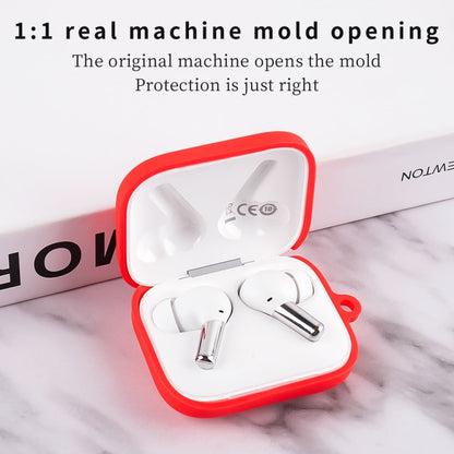 Silicone Earphone Protective Case with Hook, For OnePlus Buds Pro