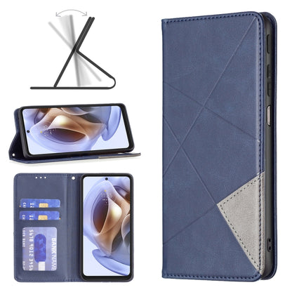 Prismatic Invisible Magnetic Leather Phone Case, For Motorola Moto G31 / G41  Side Fingerprint Version, For OPPO A36 / Realme 9i, For OPPO Realme 9 Pro+, For Xiaomi Redmi Note 11 International Version, For Samsung Galaxy A23 5G, For ZTE Blade A51      ...