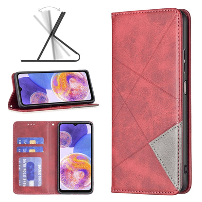 Prismatic Invisible Magnetic Leather Phone Case, For Motorola Moto G31 / G41  Side Fingerprint Version, For OPPO A36 / Realme 9i, For OPPO Realme 9 Pro+, For Xiaomi Redmi Note 11 International Version, For Samsung Galaxy A23 5G, For ZTE Blade A51      ...