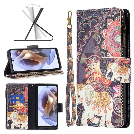 Colored Drawing Pattern Zipper Leather Phone Case, For Motorola Moto G31 / G41, For Nokia G21 / G11, For OPPO A36 / Realme 9i, For OPPO Realme 9 Pro+, For Xiaomi Redmi Note 11, For Samsung Galaxy A23 5G, For ZTE Blade A51, For ZTE Blade A71
