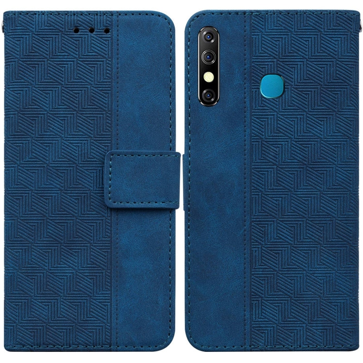 Geometric Embossed Leather Phone Case, For Infinix Hot 8 X650 CC7, For Infinix Hot 9 X655C / Note 7 Lite, For Infinix Hot 10 Play / Smart 5 India, For Infinix Hot 10s / Hot 10T, For Infinix Note 7 X690, For Infinix Smart 5 X657 / Hot 10 Lite           ...