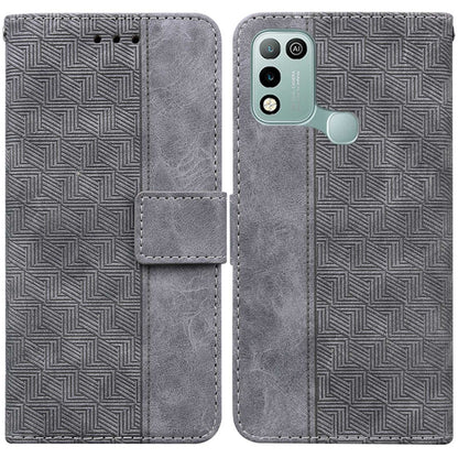 Geometric Embossed Leather Phone Case, For Infinix Hot 8 X650 CC7, For Infinix Hot 9 X655C / Note 7 Lite, For Infinix Hot 10 Play / Smart 5 India, For Infinix Hot 10s / Hot 10T, For Infinix Note 7 X690, For Infinix Smart 5 X657 / Hot 10 Lite           ...