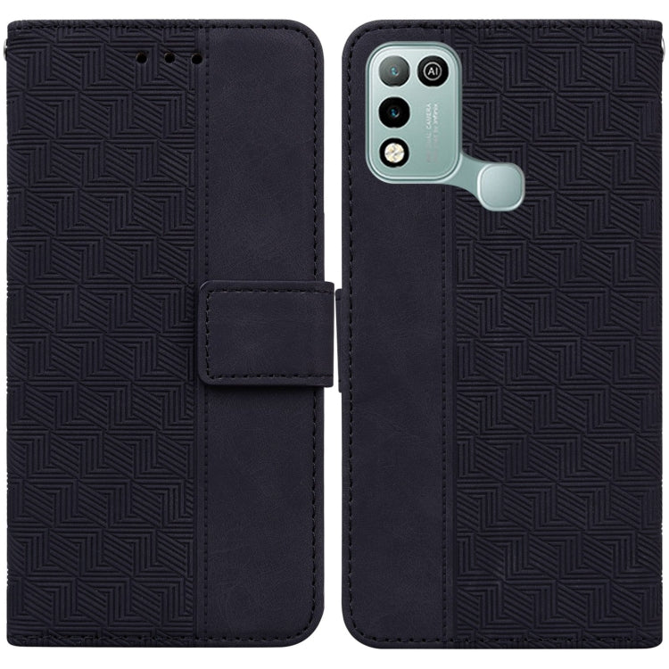 Geometric Embossed Leather Phone Case, For Infinix Hot 8 X650 CC7, For Infinix Hot 9 X655C / Note 7 Lite, For Infinix Hot 10 Play / Smart 5 India, For Infinix Hot 10s / Hot 10T, For Infinix Note 7 X690, For Infinix Smart 5 X657 / Hot 10 Lite           ...