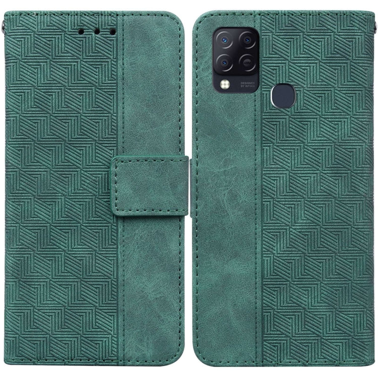 Geometric Embossed Leather Phone Case, For Infinix Hot 8 X650 CC7, For Infinix Hot 9 X655C / Note 7 Lite, For Infinix Hot 10 Play / Smart 5 India, For Infinix Hot 10s / Hot 10T, For Infinix Note 7 X690, For Infinix Smart 5 X657 / Hot 10 Lite           ...