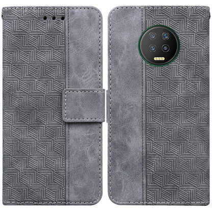 Geometric Embossed Leather Phone Case, For Infinix Hot 8 X650 CC7, For Infinix Hot 9 X655C / Note 7 Lite, For Infinix Hot 10 Play / Smart 5 India, For Infinix Hot 10s / Hot 10T, For Infinix Note 7 X690, For Infinix Smart 5 X657 / Hot 10 Lite           ...