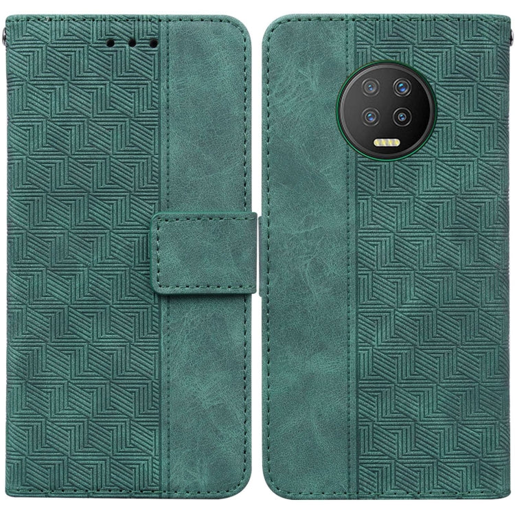 Geometric Embossed Leather Phone Case, For Infinix Hot 8 X650 CC7, For Infinix Hot 9 X655C / Note 7 Lite, For Infinix Hot 10 Play / Smart 5 India, For Infinix Hot 10s / Hot 10T, For Infinix Note 7 X690, For Infinix Smart 5 X657 / Hot 10 Lite           ...
