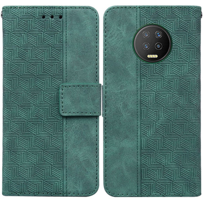 Geometric Embossed Leather Phone Case, For Infinix Hot 8 X650 CC7, For Infinix Hot 9 X655C / Note 7 Lite, For Infinix Hot 10 Play / Smart 5 India, For Infinix Hot 10s / Hot 10T, For Infinix Note 7 X690, For Infinix Smart 5 X657 / Hot 10 Lite           ...