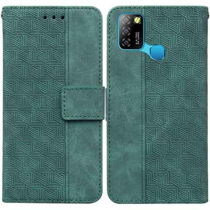 Geometric Embossed Leather Phone Case, For Infinix Hot 8 X650 CC7, For Infinix Hot 9 X655C / Note 7 Lite, For Infinix Hot 10 Play / Smart 5 India, For Infinix Hot 10s / Hot 10T, For Infinix Note 7 X690, For Infinix Smart 5 X657 / Hot 10 Lite           ...