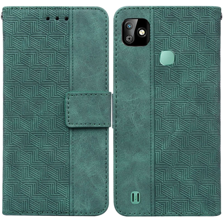 Geometric Embossed Leather Phone Case, For Infinix Hot 8 X650 CC7, For Infinix Hot 9 X655C / Note 7 Lite, For Infinix Hot 10 Play / Smart 5 India, For Infinix Hot 10s / Hot 10T, For Infinix Note 7 X690, For Infinix Smart 5 X657 / Hot 10 Lite           ...