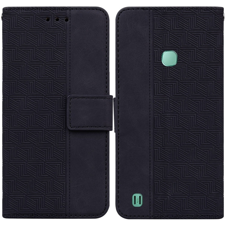 Geometric Embossed Leather Phone Case, For Infinix Hot 8 X650 CC7, For Infinix Hot 9 X655C / Note 7 Lite, For Infinix Hot 10 Play / Smart 5 India, For Infinix Hot 10s / Hot 10T, For Infinix Note 7 X690, For Infinix Smart 5 X657 / Hot 10 Lite           ...